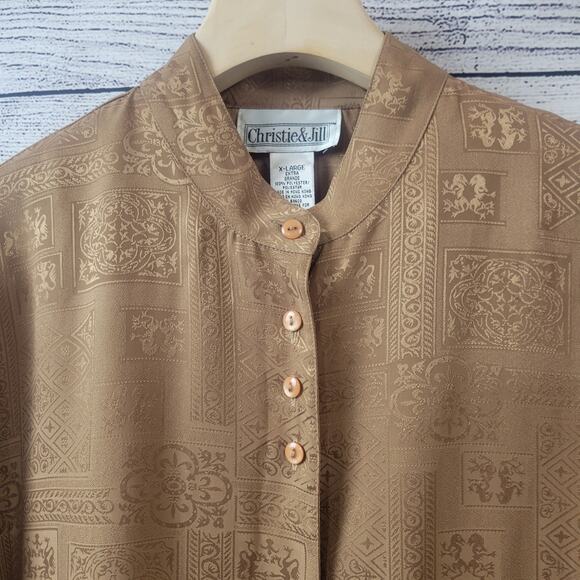 Vintage Christie & Jill Blouse Size 1X - Picture 2 of 9